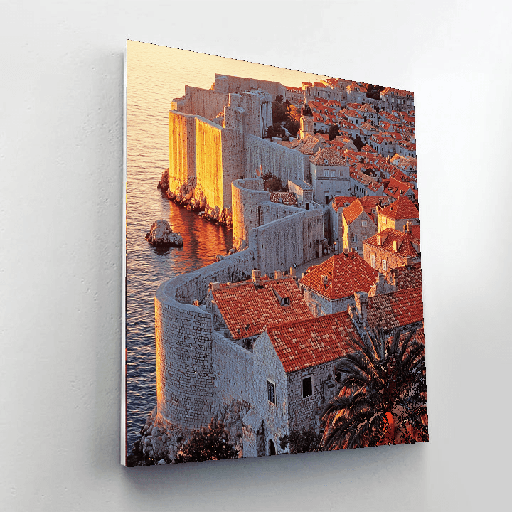 Dubrovnik City Walls - Dubrovnik Paint By Numbers Kits