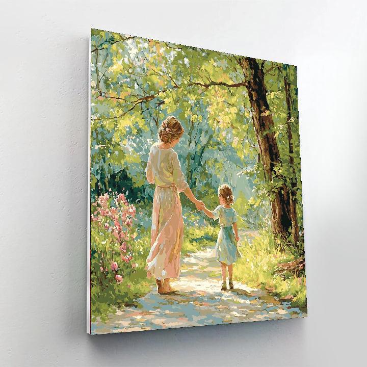A Special Handshake Numbered Painting Kits