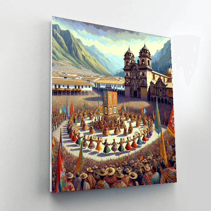 The Festival Of The Sun Paint By Color