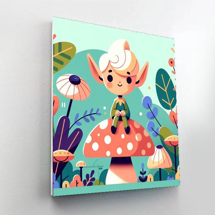 Enchanting Elf Paint By Numbers Kits