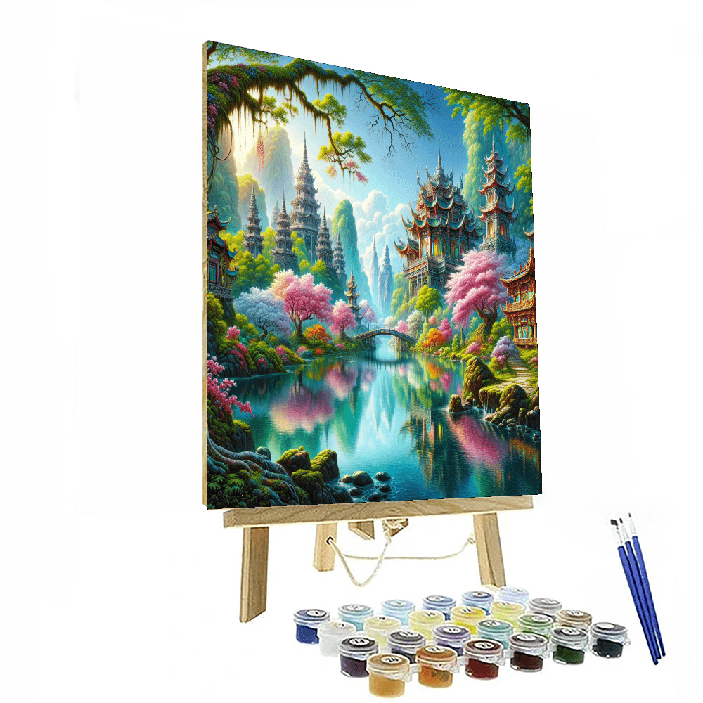 Mystical Eastern Serenade Paint By Numbers Kits