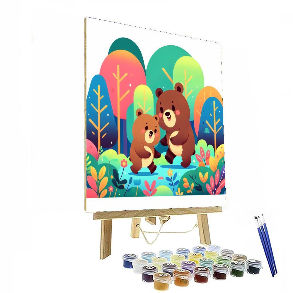 Caring Cubs Expedition Paint By Number