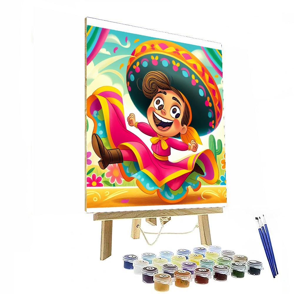 Daring Dancer Painting Number Kit