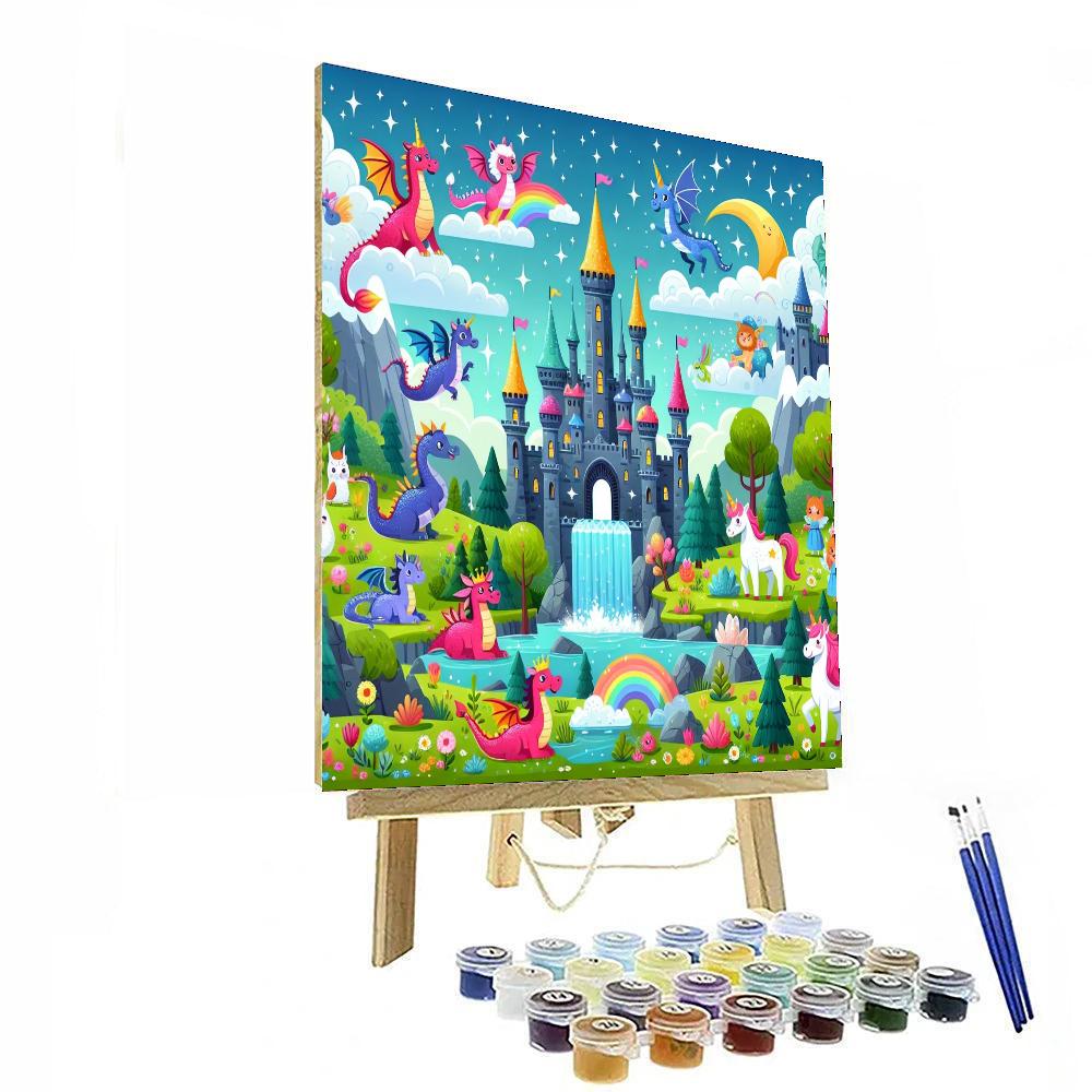 The Fairy Tale Adventure Painting Number Kit