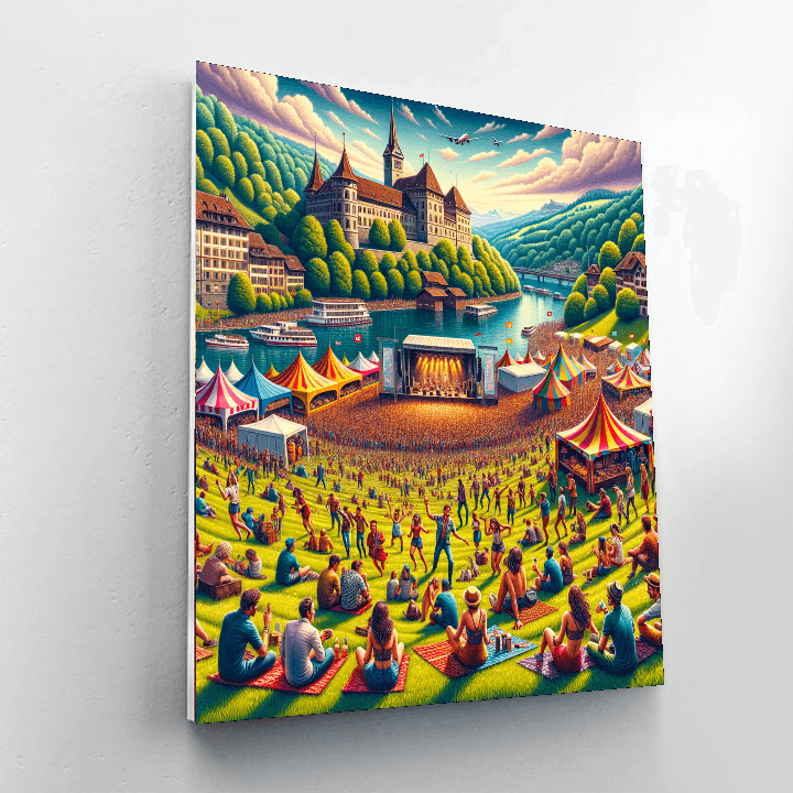 Gurtenfestival - Switzerland DIY Paint By Numbers