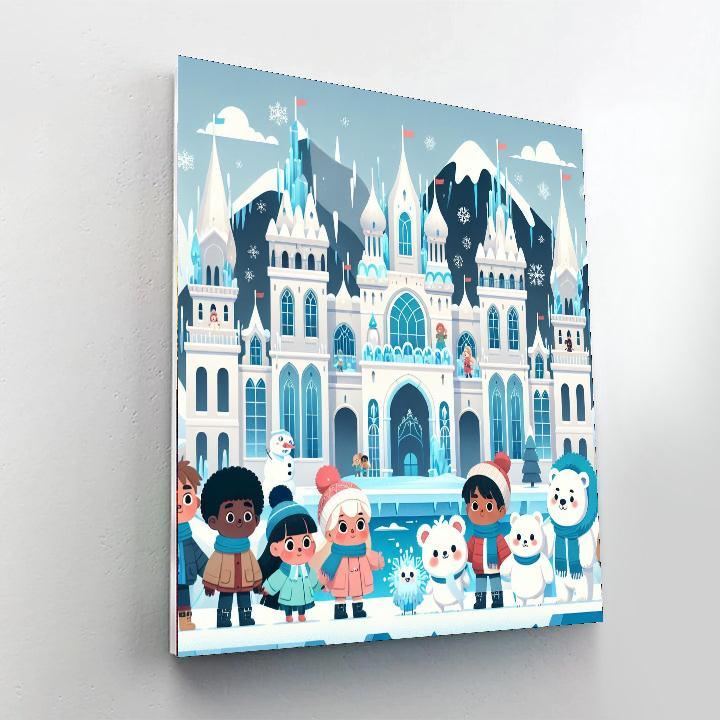 Journey To The Ice Palace Paint By Color