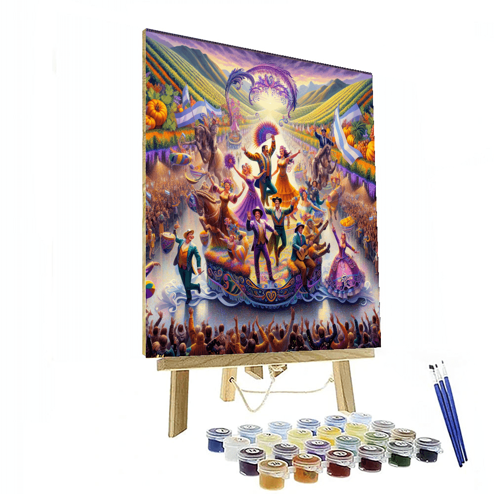 International Grape Harvest Festival Number Painting