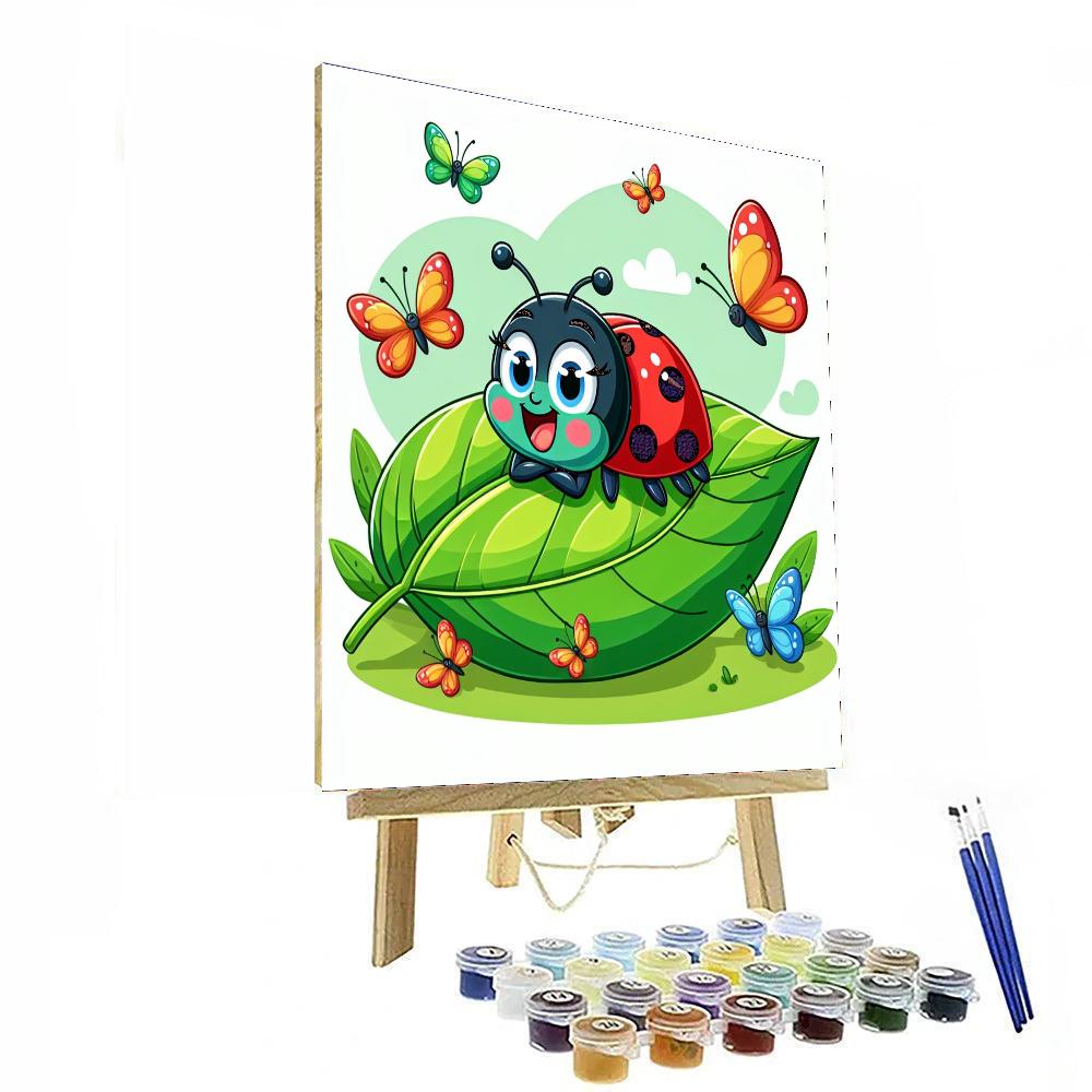 Insect Adventures DIY Paint By Numbers