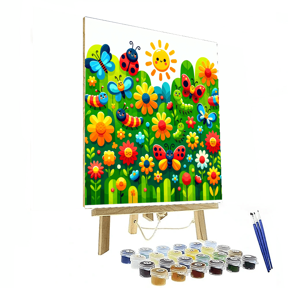 Incredible Insect Adventures Number Painting