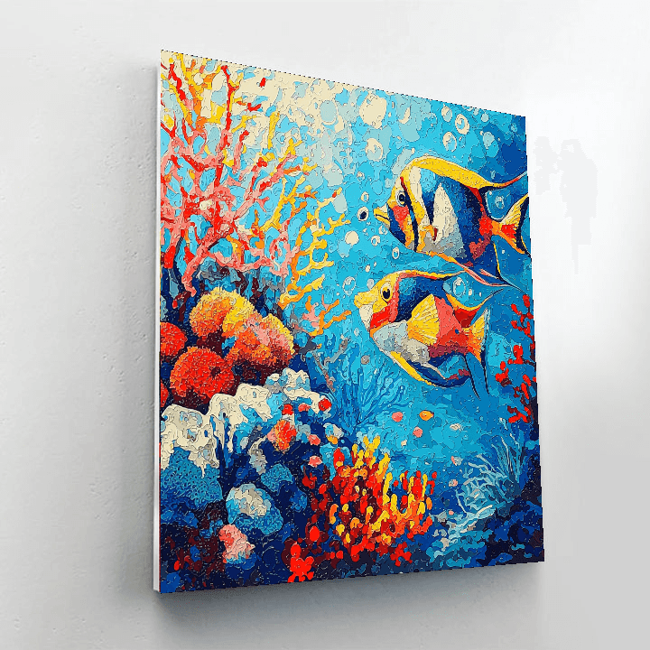 Paul Signac Inspired Songs Of The Sea  Painting By Numbers Kit