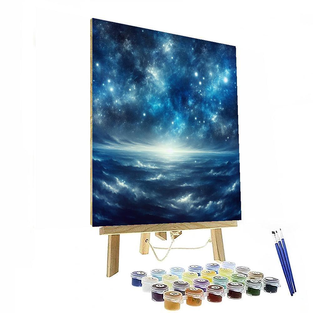 Celestial Midnight Dreams Painting By Numbers Kit