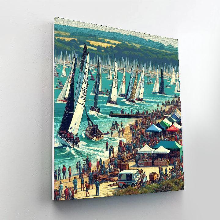 Cowes Week - Uk DIY Paint By Numbers