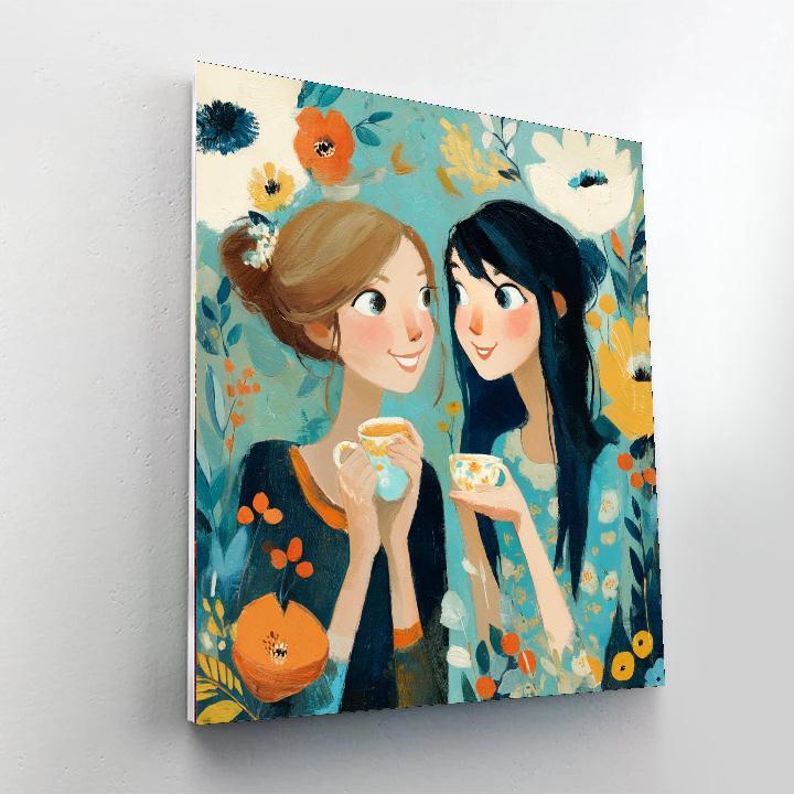 The Perfect Cup Of Tea Paint By Numbers Kits