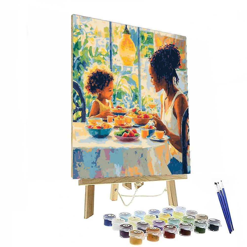 Morning Moments DIY Paint By Numbers