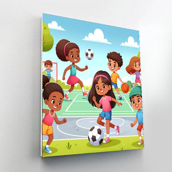 Sporty Adventures Paint By Numbers Kits