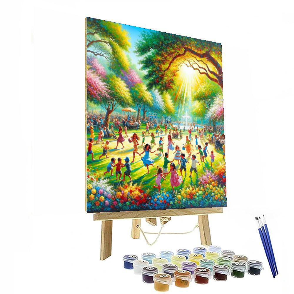 Sunny Summer Adventure Paint By Numbers Kits