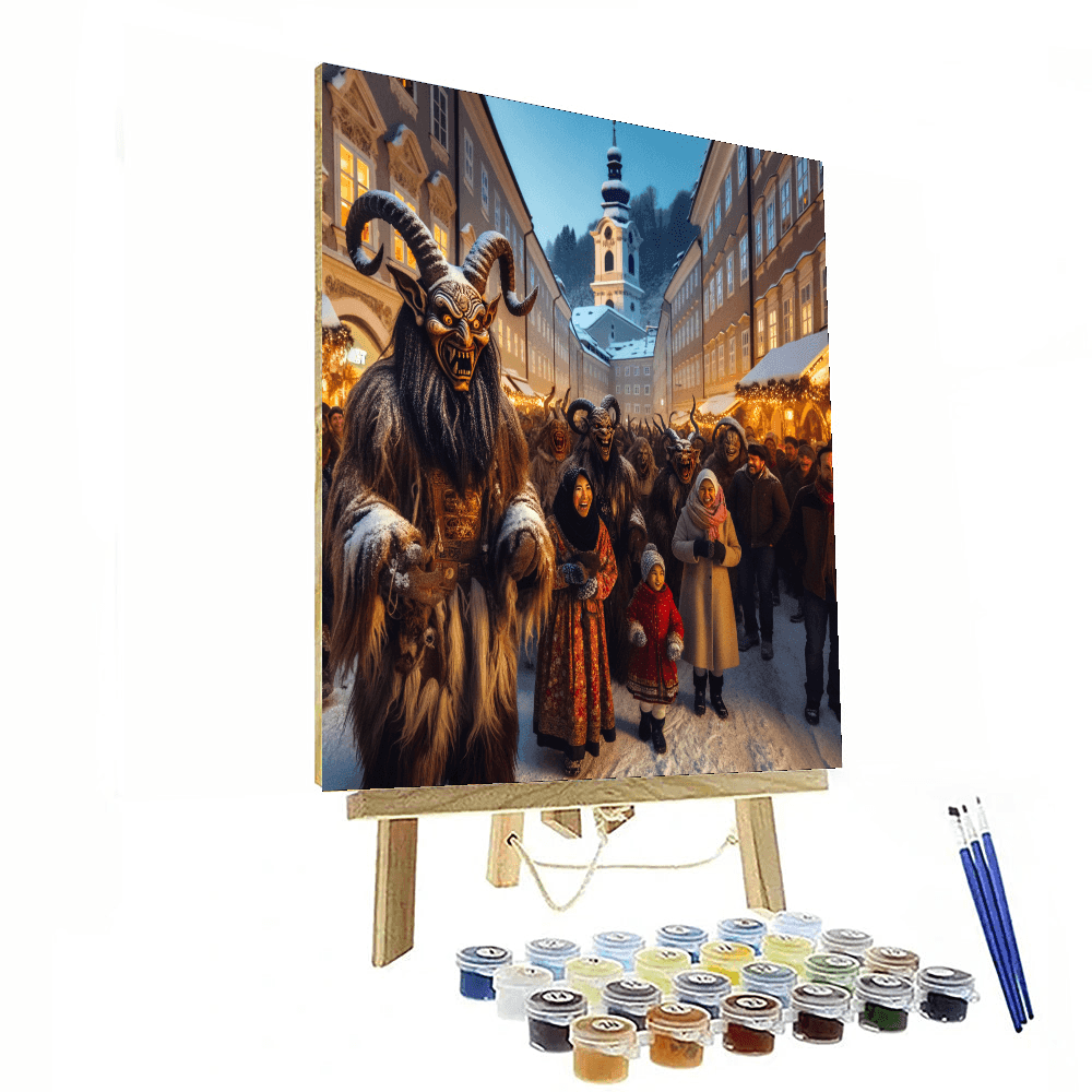 Krampusnacht - Salzburg Numbered Painting Kits