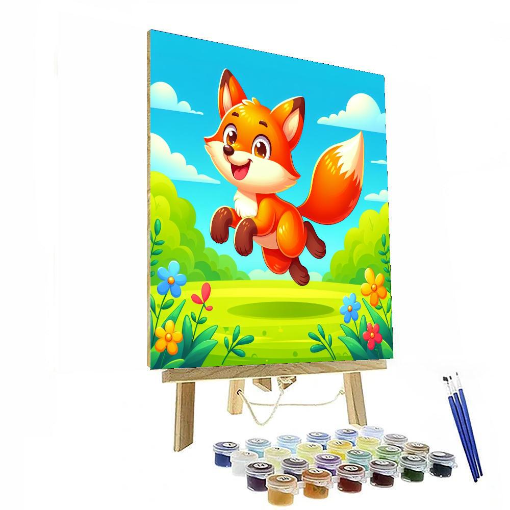 Lively Fox DIY Paint By Numbers
