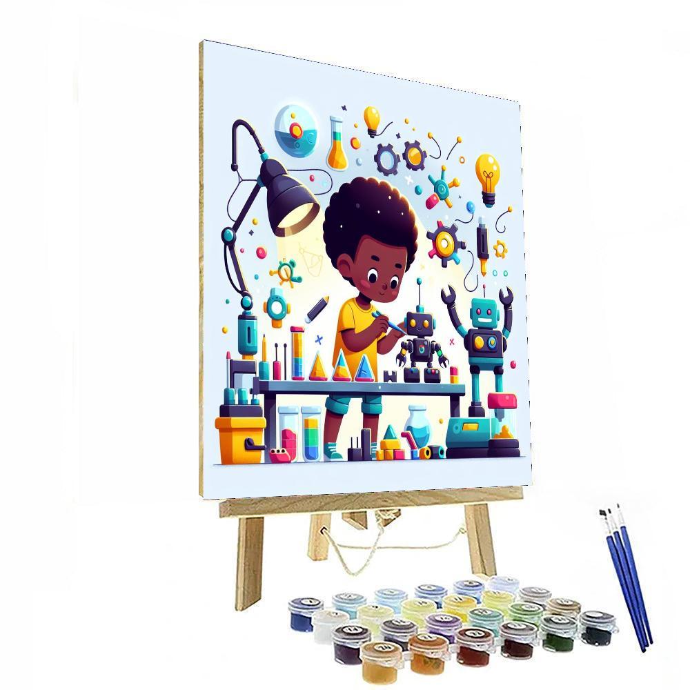 Robotics Genius Lab Paint By Number