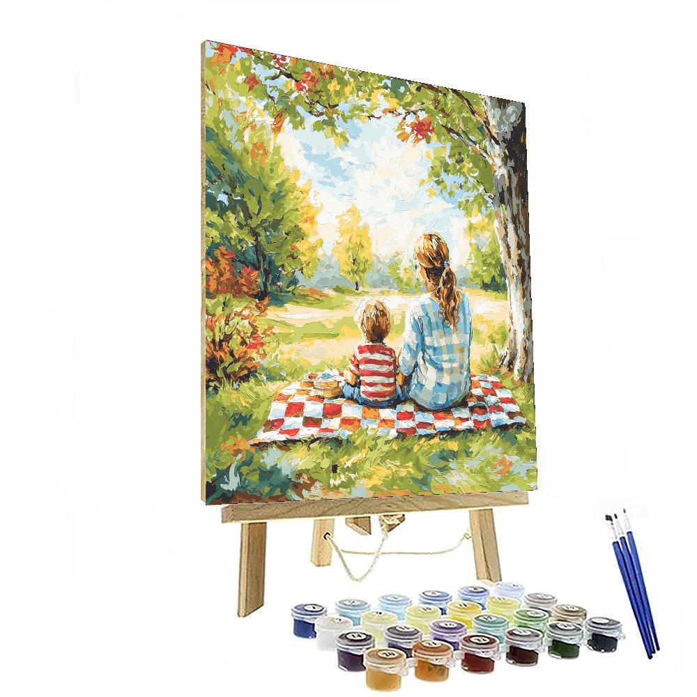 Mother's Day Picnic Paint By Numbers Kits