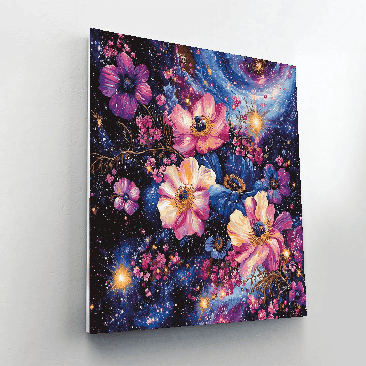 Georgia O'Keeffe Inspired Celestial Blossom  Paint By Number