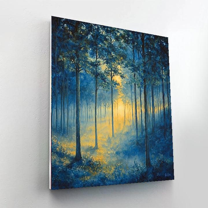 Edgar Degas Inspired Echoes Of A Forest Dawn  Paint By Numbers Kits