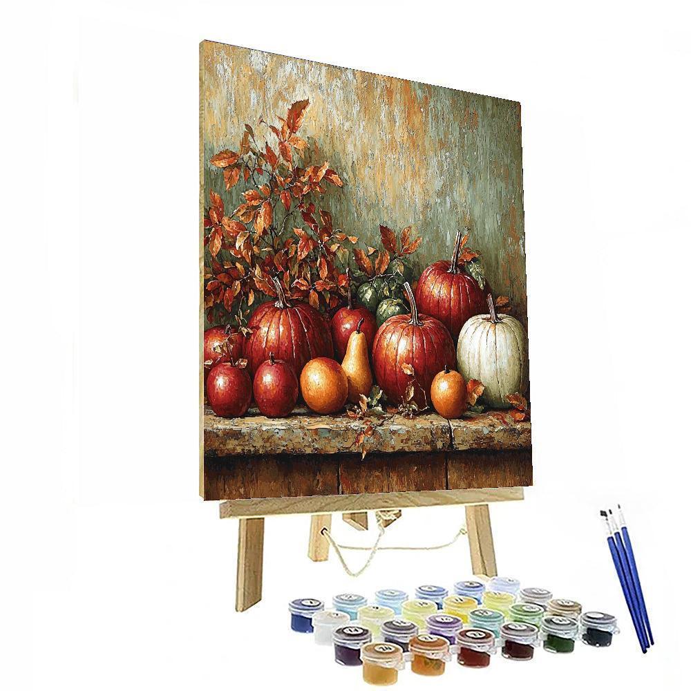 Jean-Baptiste-Siméon Chardin Inspired Flavors Of Autumn  Paint By Color