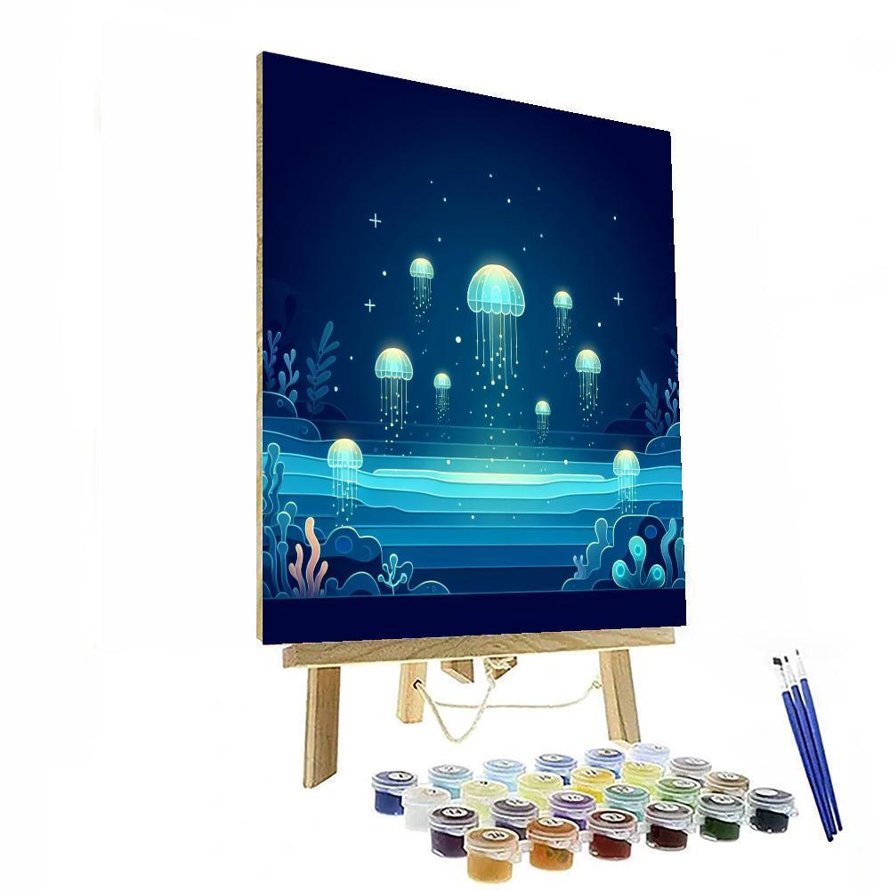 Nautical Nightlights Paint By Numbers
