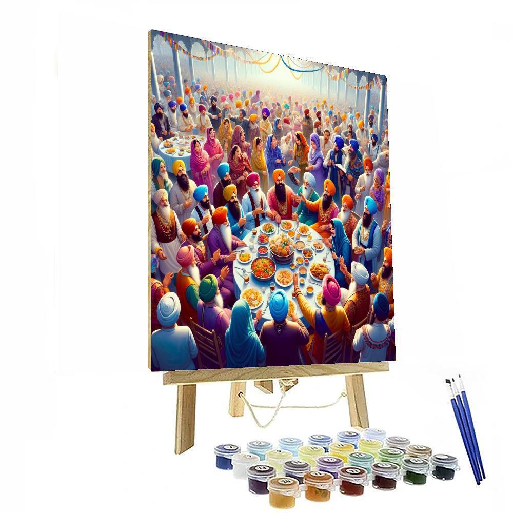 Gurpurab - India Paint By Color