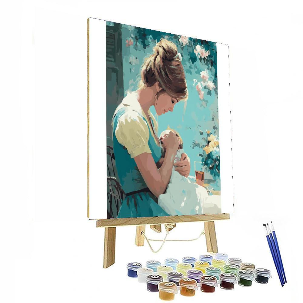 Precious Baby Cuddles Numbered Painting Kits