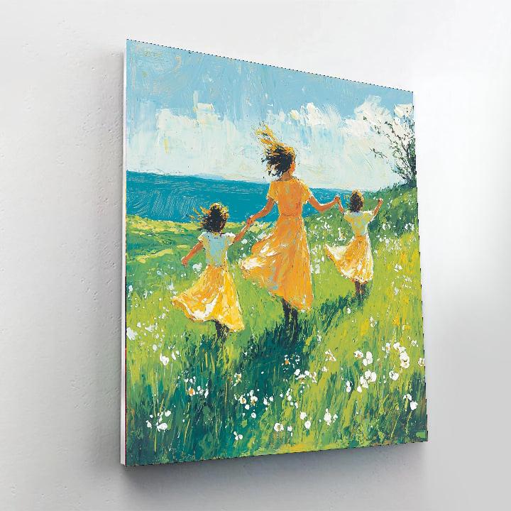 Joyful Dance In The Meadow Paint By Number