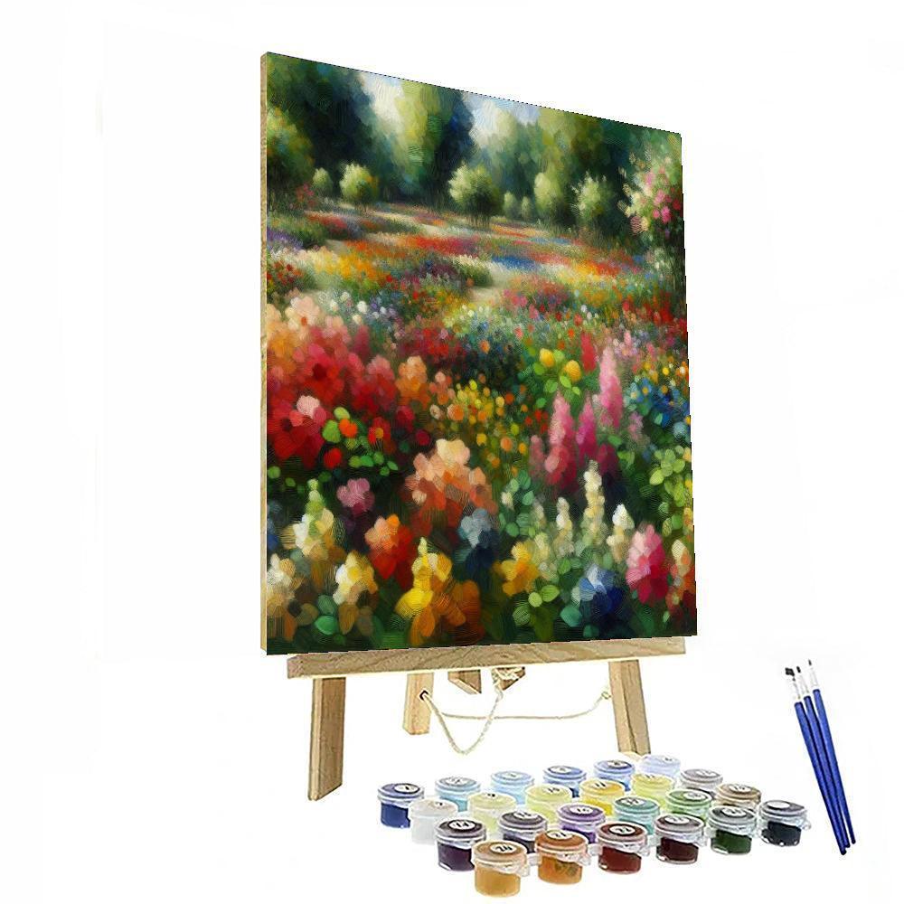 Garden Splendor Painting By Numbers Kit