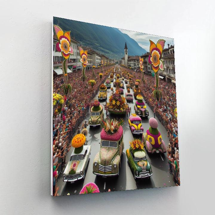 Flower Festival - Medellín Numbered Painting Kits