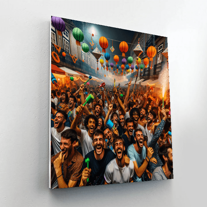 Festa De São João Numbered Painting Kits