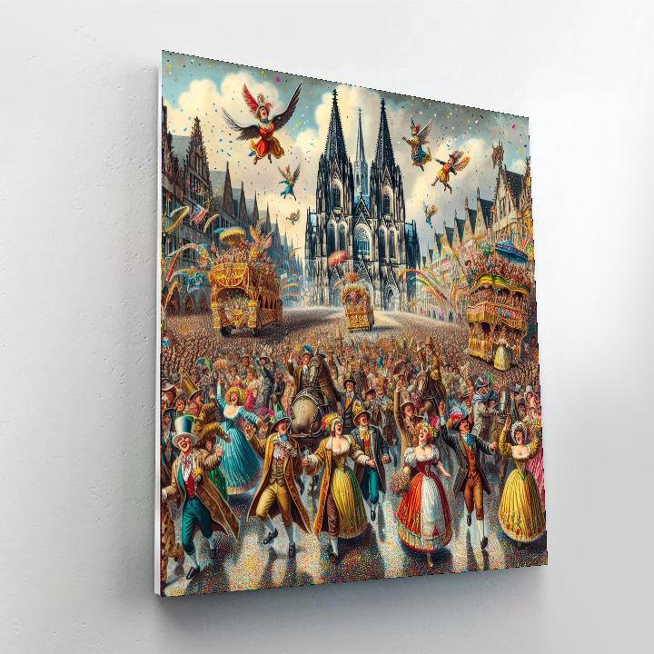 Kölner Karneval - Cologne, Germany DIY Paint By Numbers