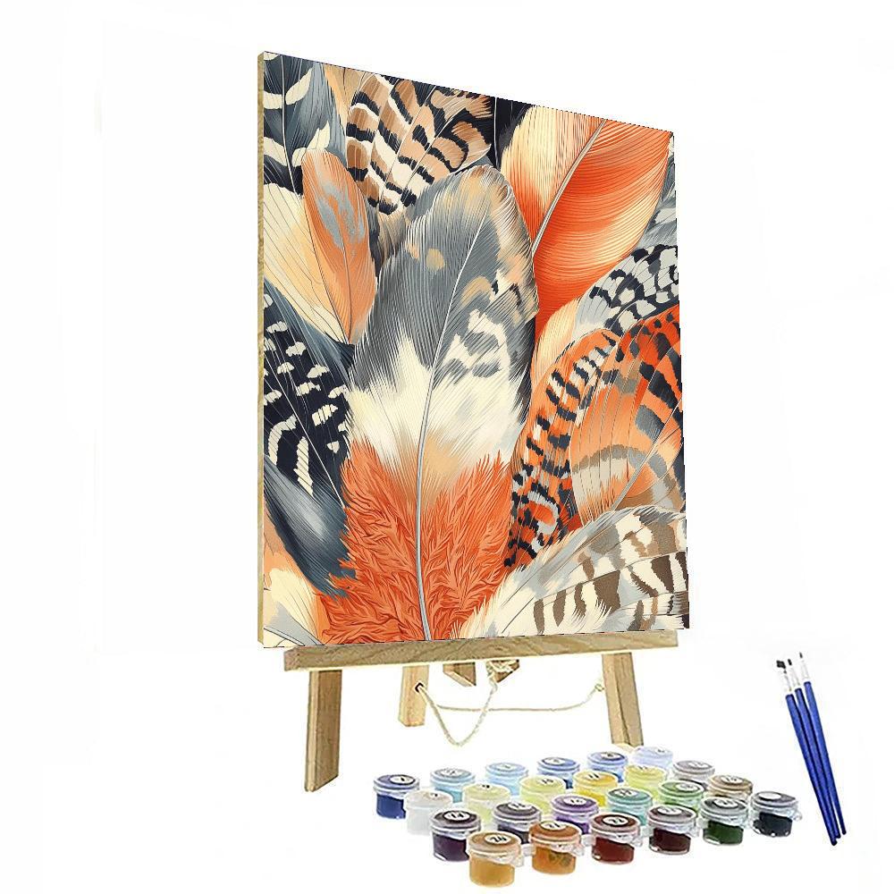 Leonardo Da Vinci Inspired Enchanted Fauna  Painting Number Kit