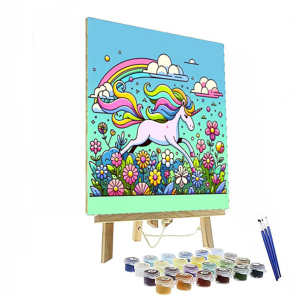 Creative Unicorn Paint By Color