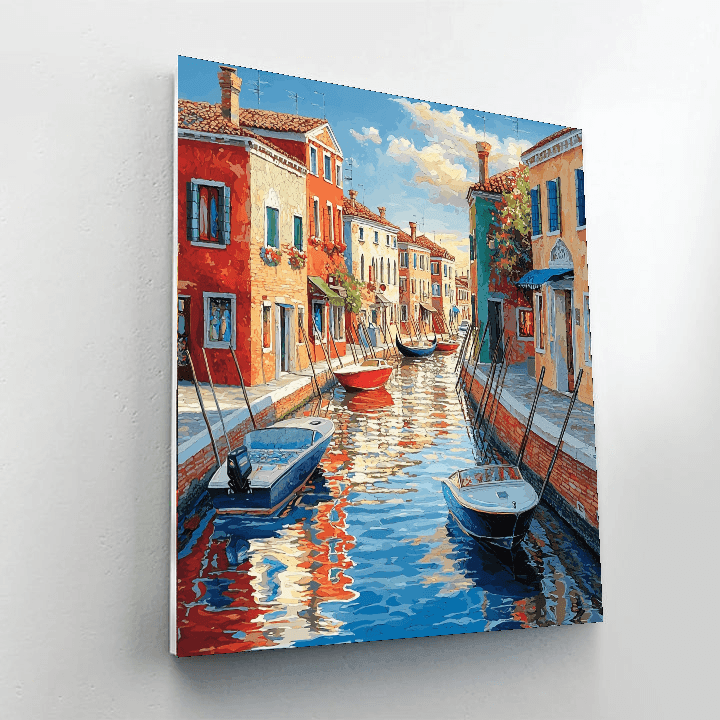 Murano Island - Venice Numbered Painting Kits