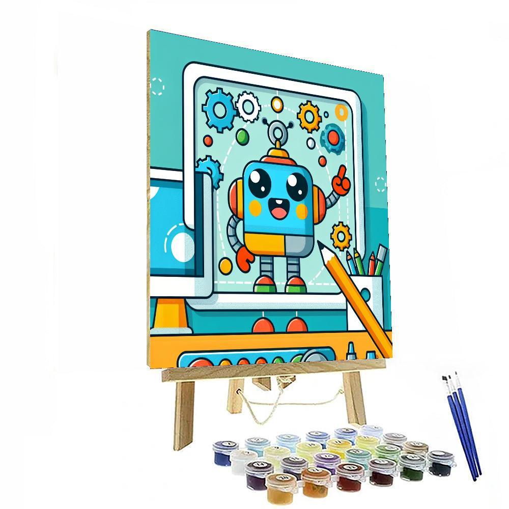 Robotic Invention Lab Paint By Numbers Kits