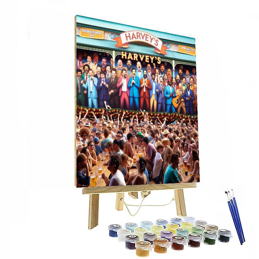 Harvey's Comedy Festival - Australia Paint By Color