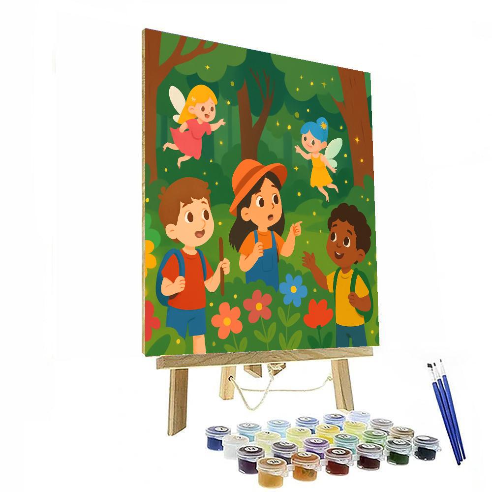 Exploring The Fairy Forest Paint By Numbers
