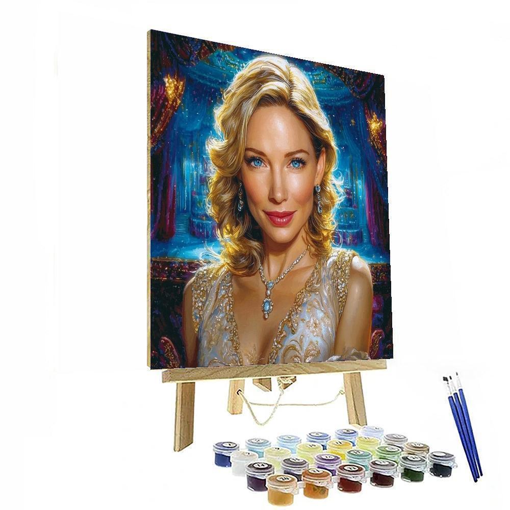 Cate Blanchett: The Enigmatic Diva Of Cinema Numbered Painting Kits