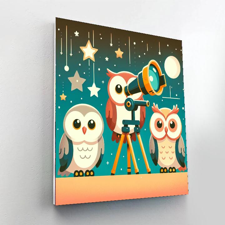 Mystic Owl Observatory Numbered Painting Kits