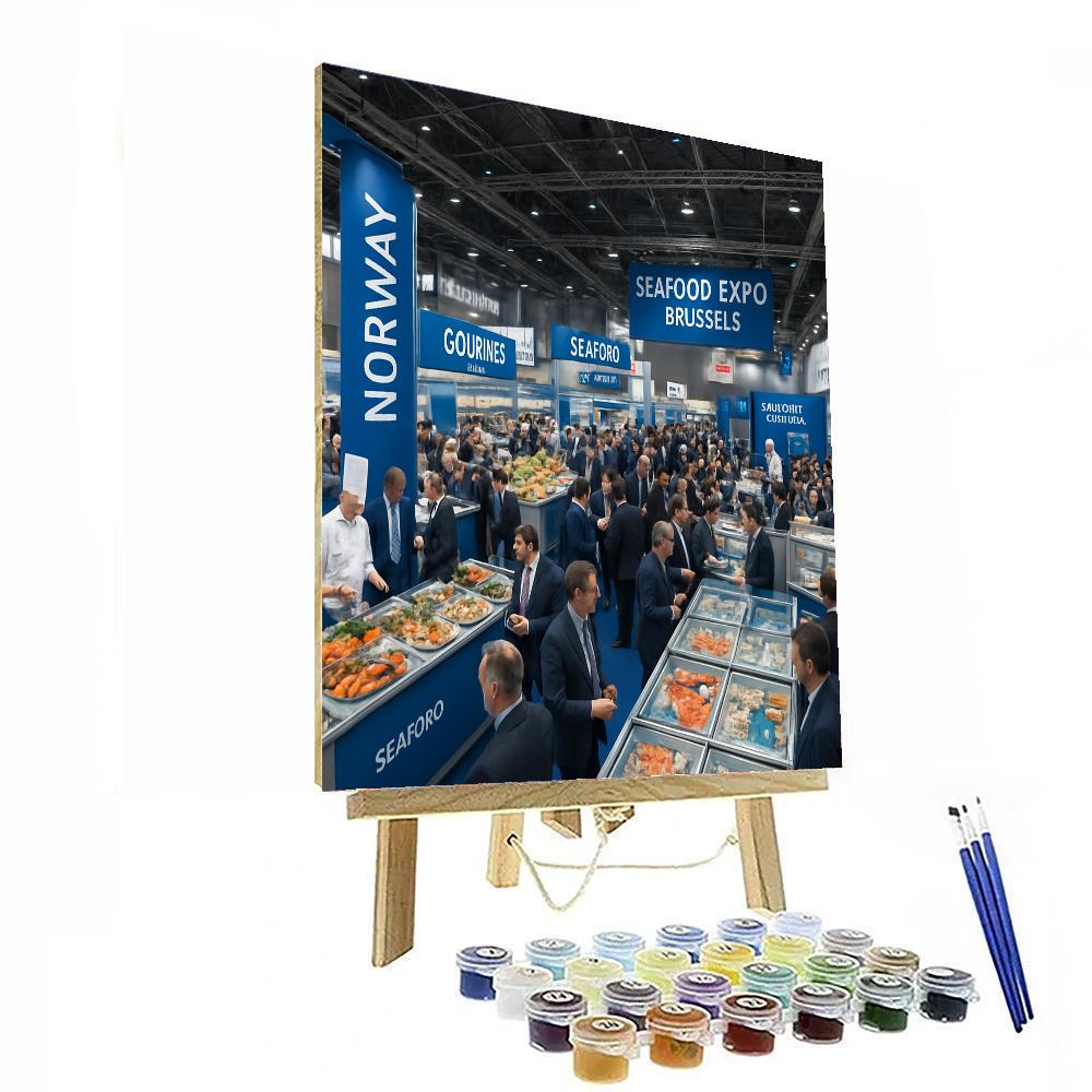 Seafood Expo Global - Brussels, Belgium Painting Number Kit
