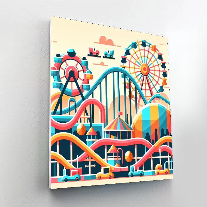 Adventure Park Excursion Numbered Painting Kits