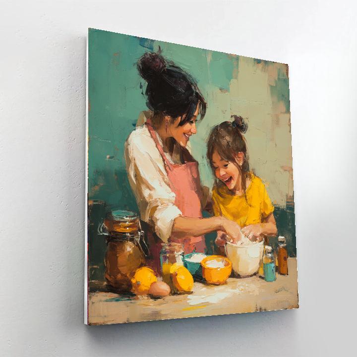 Kisses In The Kitchen Paint By Numbers Kits