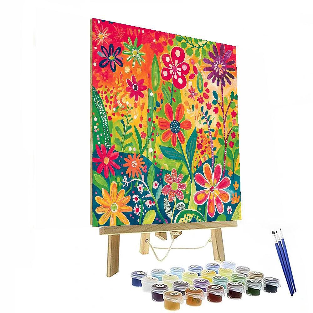 Henri Matisse Inspired Blooming Dreamscape  Paint By Numbers