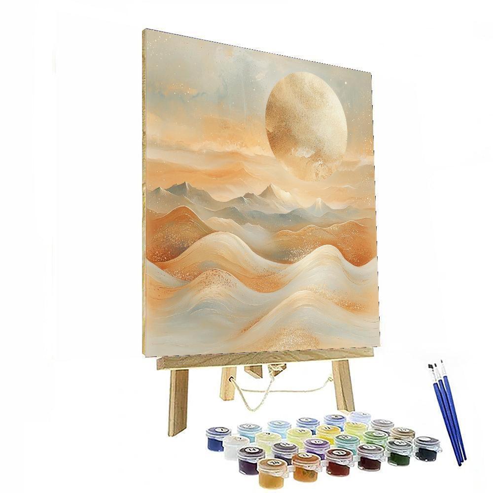 Michelangelo Inspired Celestial Mirage  Paint By Number