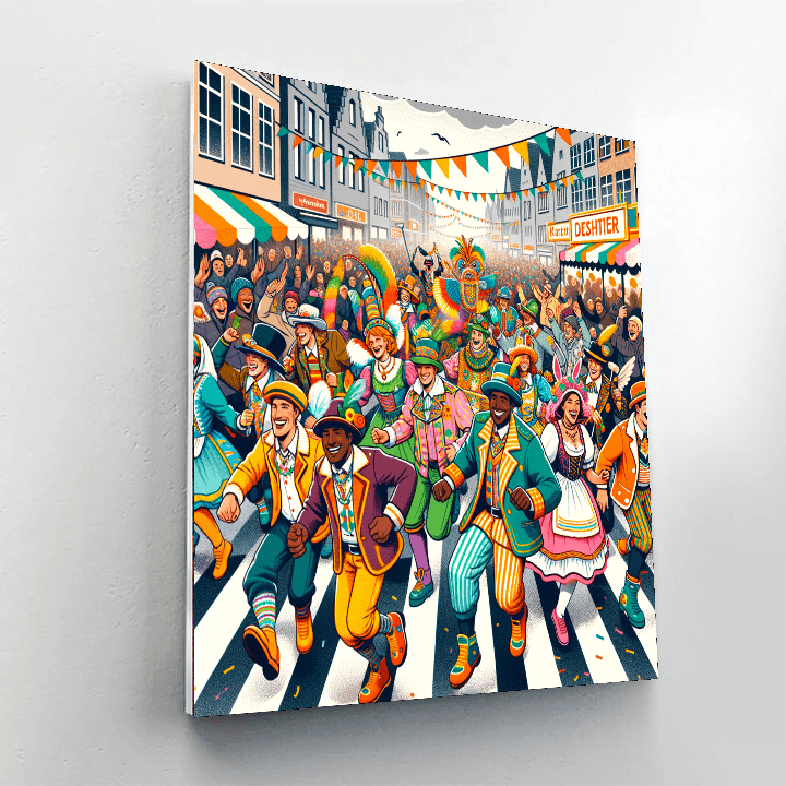 Fasching - Germany Paint By Number