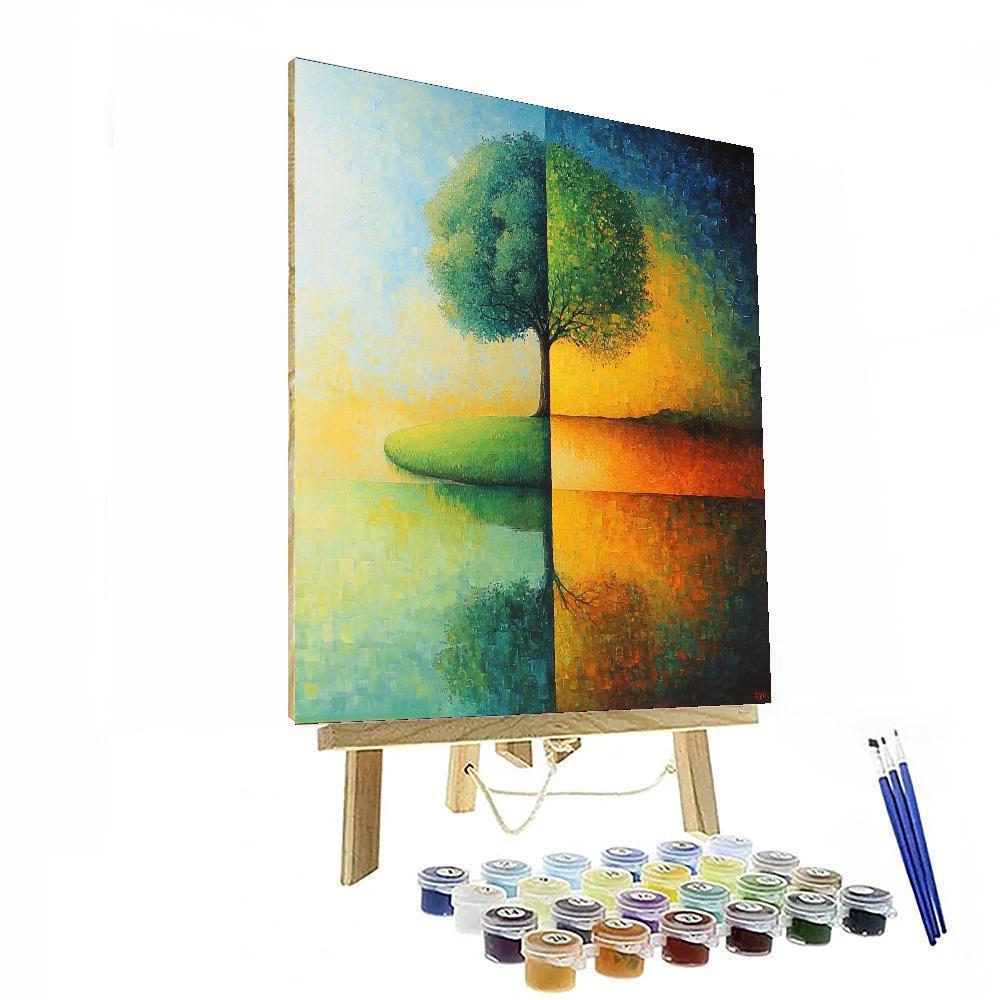 Nandalal Bose Inspired Songs Of The Seasons  Paint By Numbers